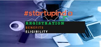 Founder applying for Startup India DPIIT recognition on laptop — Indian startup ecosystem 2025