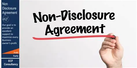 Non disclosure agreement