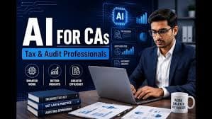 Indian startup founder reviewing AI-powered compliance dashboard on laptop