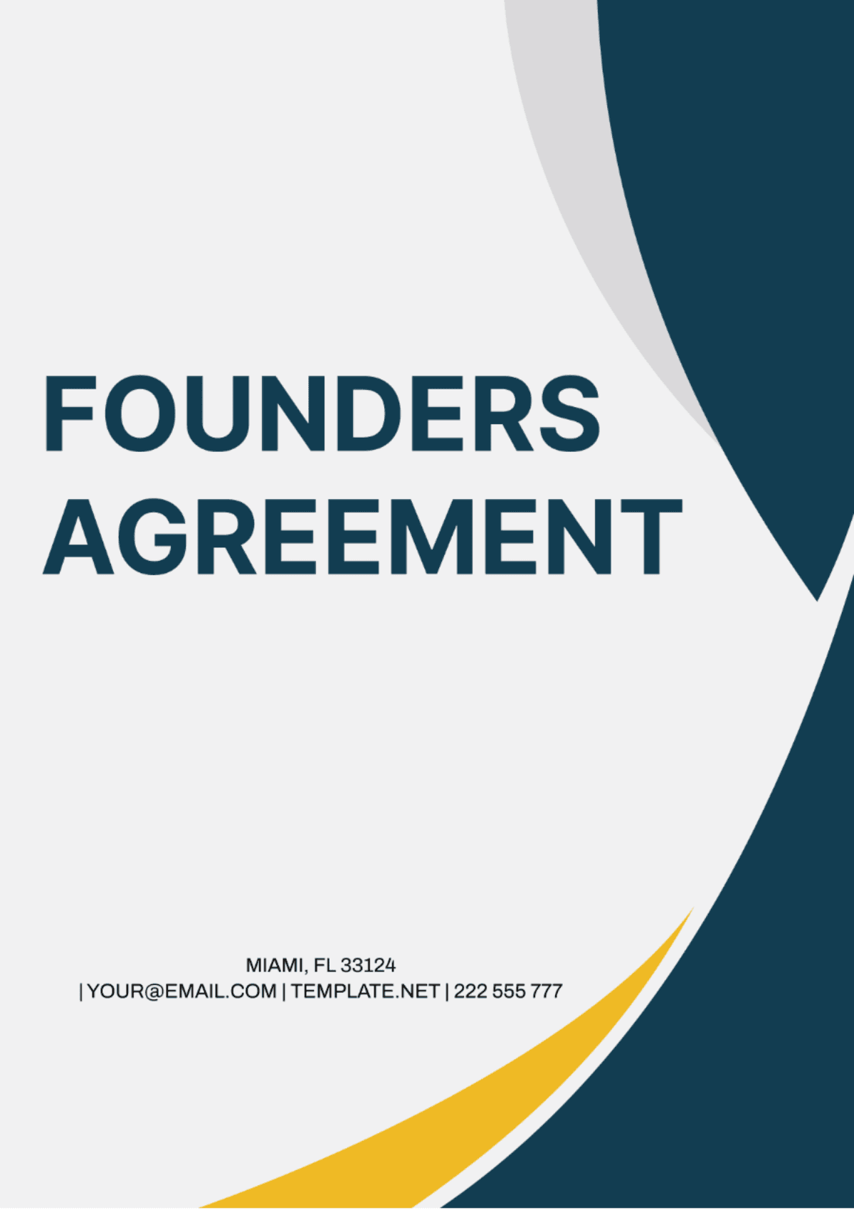 Founders Agreement Explained